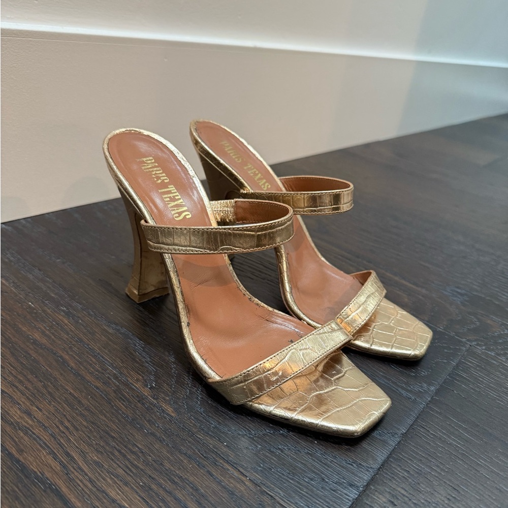 Paris Texas Gold Women's Heels